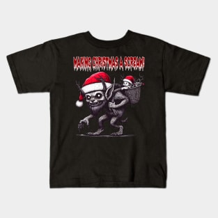 Cute and Creepy Krampus Kids T-Shirt